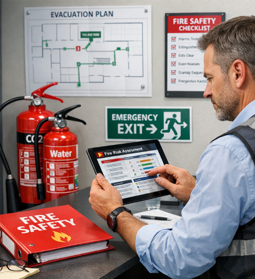 What Should a Fire Risk Assessment Check Cover 02