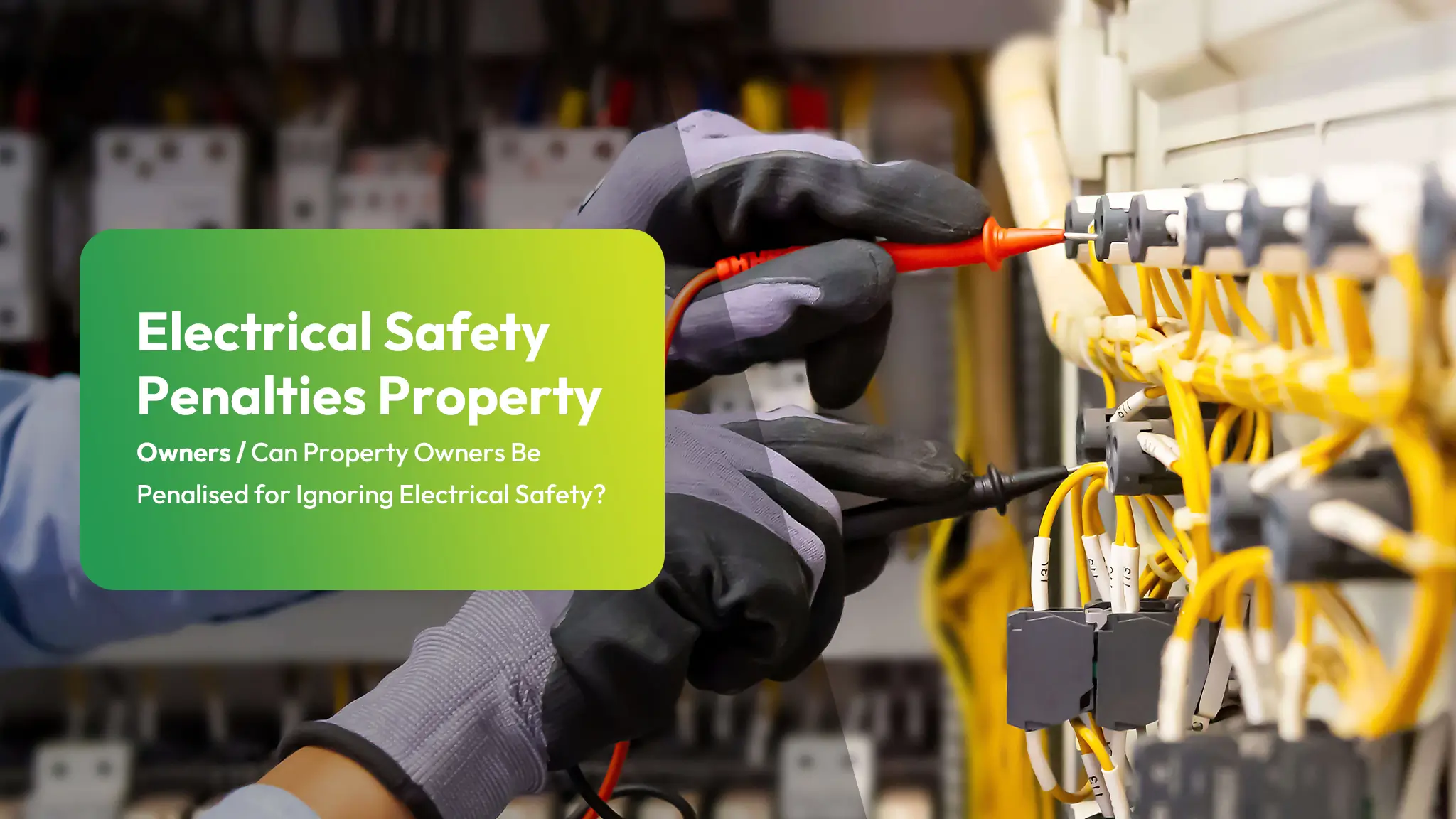 Electrical Safety Penalties Property Owners Can Property Owners Be Penalised for Ignoring Electrical Safety