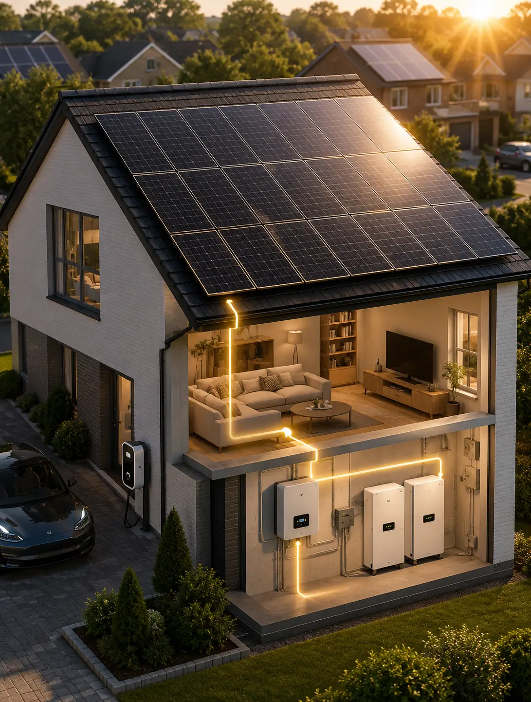 How Solar PV and Battery Systems Work