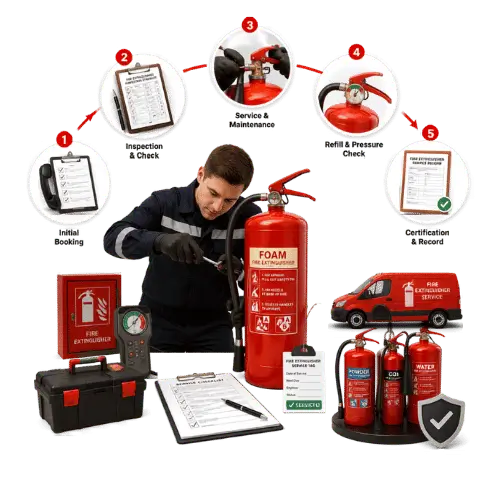 Our Fire Extinguisher Service