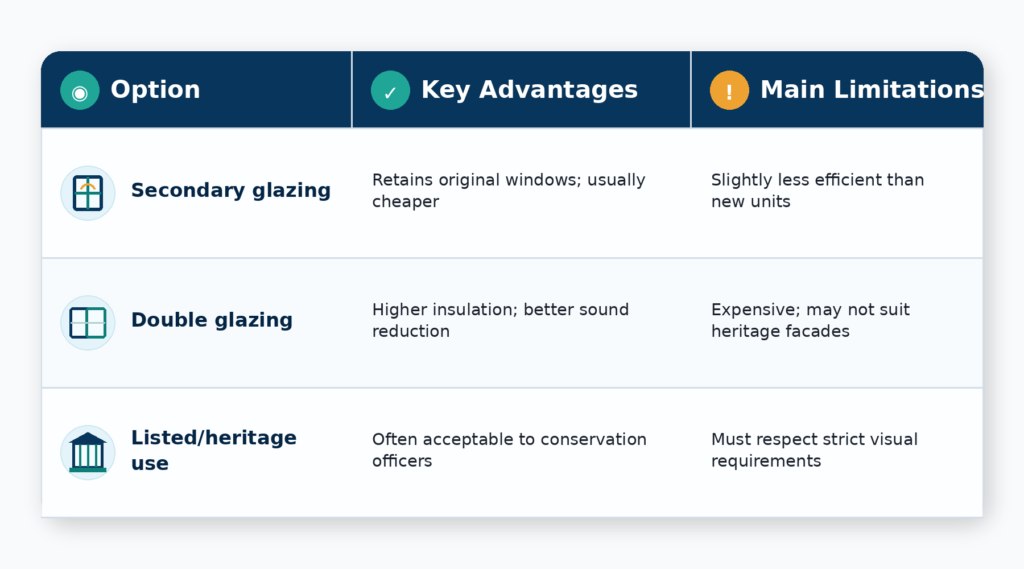 Secondary vs Double Glazing in Older Homes / Best Energy Efficiency Improvements for Older UK Properties