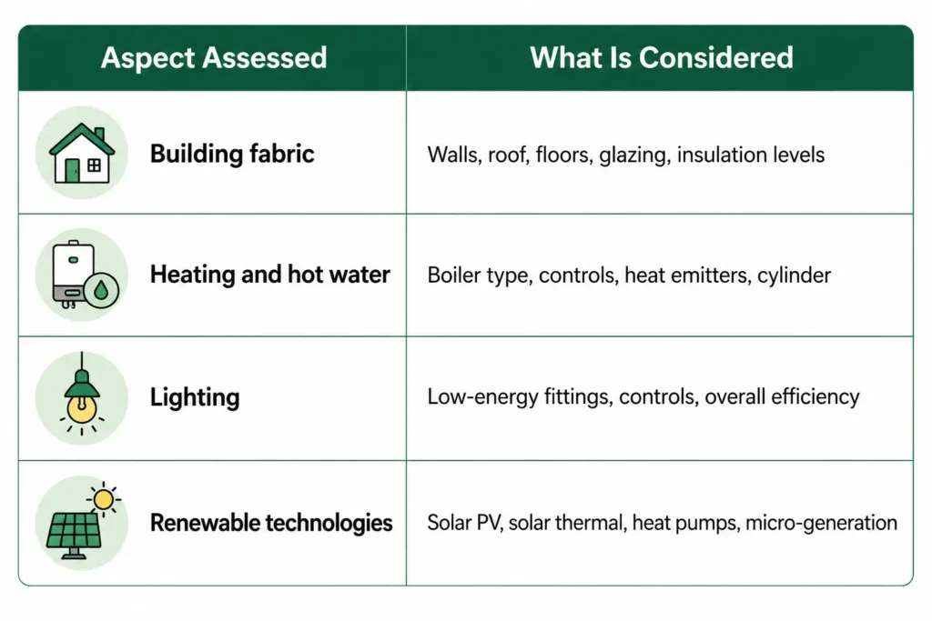 What an EPC Assessment Covers / EICR vs EPC