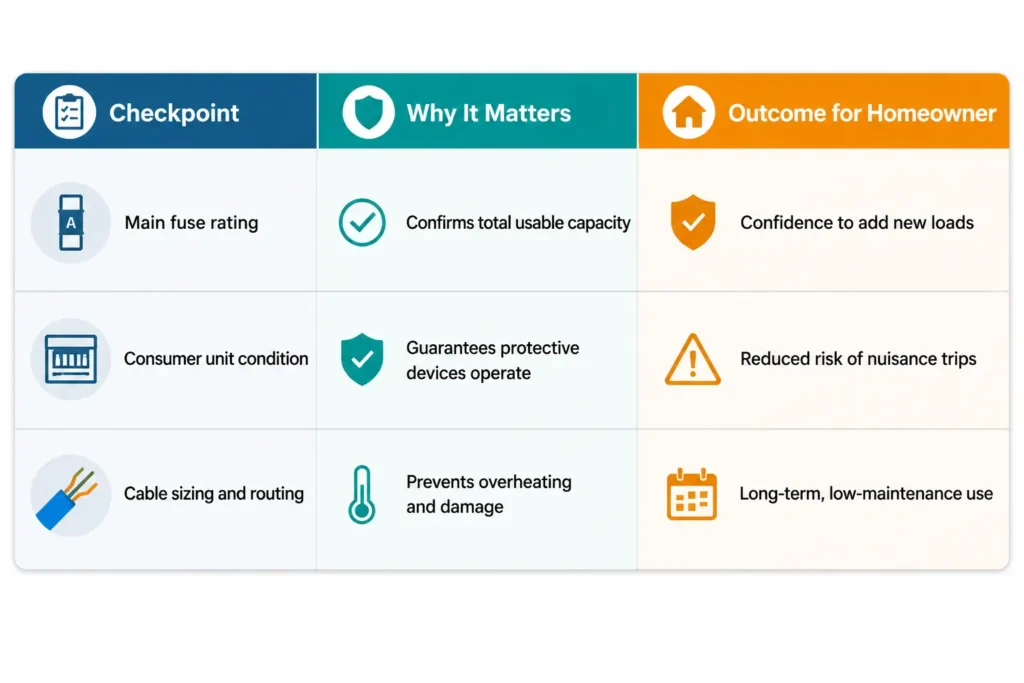 Electrical Requirements and assessment for Heat Pumps / Electrical Testing Before Solar Panels Heat