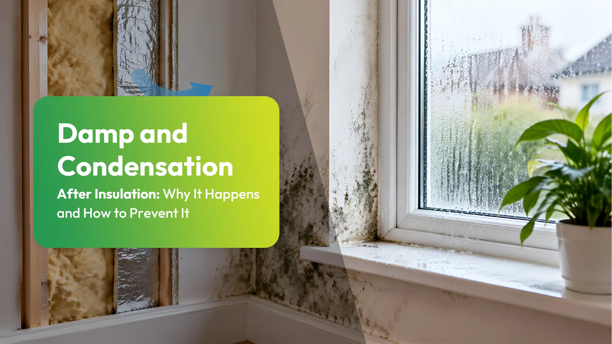 Damp and Condensation After Insulation: Why It Happens and How to Prevent It 3 Damp and Condensation After Insulation Why It Happens and How to Prevent It