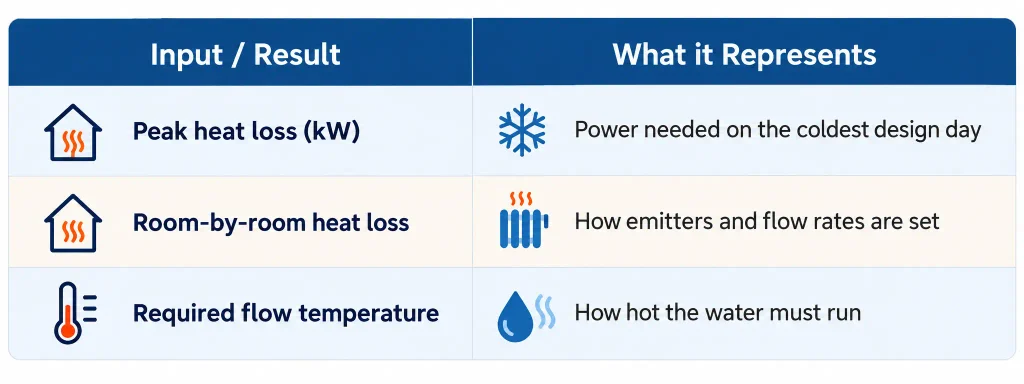 How Is Heat Loss Used to Size a Heat Pump?